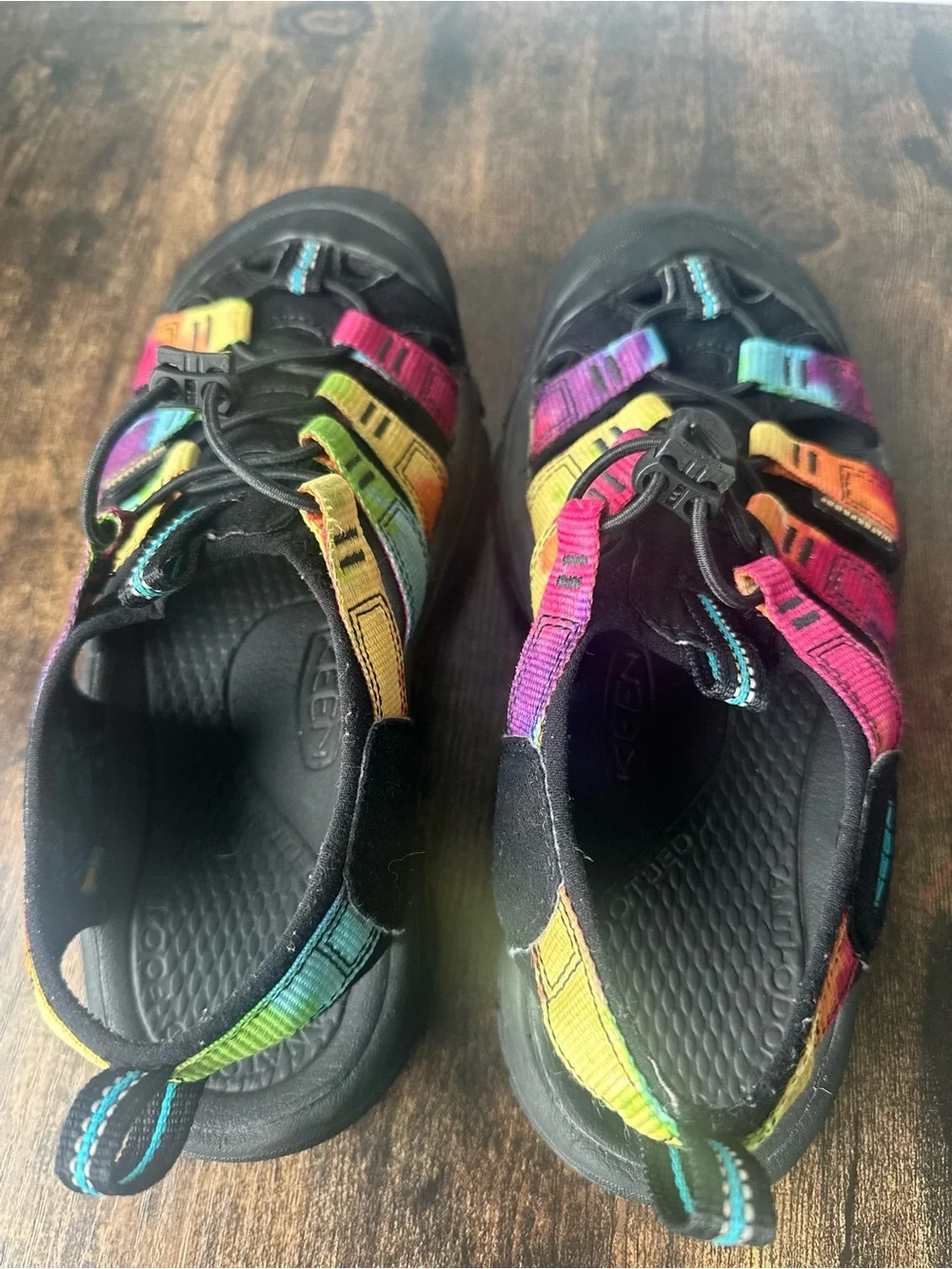 KEEN Women's Newport Retro Tie Dye Sandals